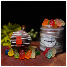 Load image into Gallery viewer, Ralph's Chocolate Delights * RCD Snack Bomb Gourmet Large Snack Bomb Size (Approx.): Large 3" x 3" x 3" A delicious dessert, and addition to dinner parties, Christmas, Holidays, Birthdays, Gifts, and weddings Ingredients Premium Ghirardelli Chocolate Snack Types Pretzels Gummy Bears Skittles Almonds Cashews