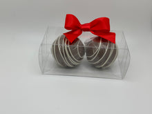 Load image into Gallery viewer, Mini Dark Chocolate Hot Chocolate Bomb 2 pack Gift Set
