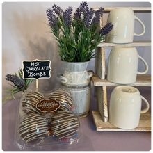 Load image into Gallery viewer, Ralph's Chocolate Delights Hot Chocolate Bomb Gift Set 4 pack *Gourmet Large Hot Chocolate Bombs Ingredients Premium Ghirardelli Chocolate, Marshmallows, Sprinkles, Chocolate Hot Chocolate Mix, hot cocoa bombs for Halloween, Thanksgiving, Christmas, Holidays, Dessert, parties, Weddings, events and Winter drink or beverage