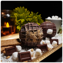 Load image into Gallery viewer, Ralph&#39;s Chocolate Delights S&#39;mores Chocolate Hot Chocolate Bomb *Gourmet Large Hot Chocolate Bombs Ingredients Premium Real Ghirardelli Milk Chocolate, Graham Cracker Crumbs, Chocolate Chip, Marshmallows, Milk Chocolate Hot Chocolate Mix, hot cocoa bombs for Halloween, Thanksgiving, Christmas, Holidays, Dessert, parties, Weddings, events and Winter drink or beverage
