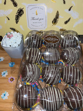 Load image into Gallery viewer, Ralph's Chocolate Delights Hot Chocolate Bomb Gift Set 12pk *Gourmet Large Hot Chocolate Bombs Ingredients Premium Ghirardelli Chocolate, Marshmallows, Sprinkles, Chocolate Hot Chocolate Mix, hot cocoa bombs for Halloween, Thanksgiving, Christmas, Holidays, Dessert, parties, Weddings, events and Winter drink or beverage