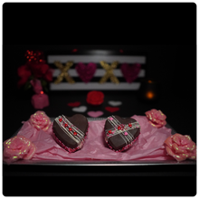 Load image into Gallery viewer, Ralph's Chocolate Delights Strawberry Hot Chocolate Bomb Limited Edition *Gourmet Large Hot Chocolate Bombs Ingredients Premium Ghirardelli Chocolate, Marshmallows, Sprinkles, Chocolate Hot Chocolate Mix, heart shaped hot cocoa bombs for Halloween, Thanksgiving, Christmas, Holidays, Dessert, parties, Valentine's Day, Weddings, events and Winter drink or beverage