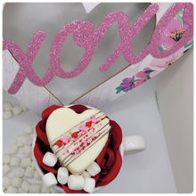 Load image into Gallery viewer, Ralph's Chocolate Delights Strawberry Hot Chocolate Bomb Limited Edition *Gourmet Large Hot Chocolate Bombs Ingredients Premium Ghirardelli Chocolate, Marshmallows, Sprinkles, Chocolate Hot Chocolate Mix, heart shaped hot cocoa bombs for Halloween, Thanksgiving, Christmas, Holidays, Dessert, parties, Valentine's Day, Weddings, events and Winter drink or beverage