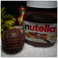 Load image into Gallery viewer, Ralph's Chocolate Delights Nutella Hazelnut Hot Chocolate Bomb Milk Chocolate Hot Chocolate Bomb *Gourmet Large Hot Chocolate Bombs Ingredients Premium Real Ghirardelli Milk Chocolate, Marshmallows, Milk Chocolate Hot Chocolate Mix, Nutella hot cocoa bombs for Halloween, Thanksgiving, Christmas, Holidays, Dessert, parties, Weddings, events and Winter drink or beverage